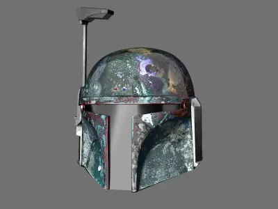 The Marshal Cobb Vanth Mandalorian Accurate Helmet 3D model