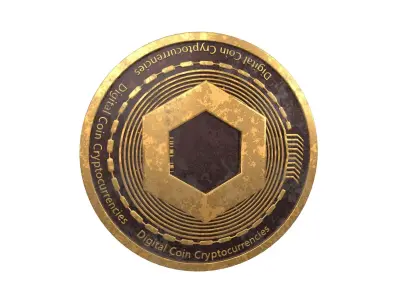 Chainlink Coin v2 002 3D model