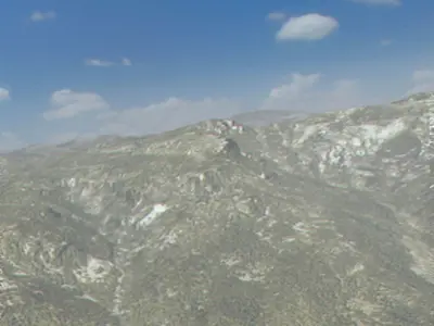 Terrain Landscape 3D model