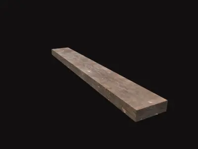 Medieval Floor V06 Low-poly 3D model