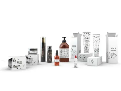 Pack 1 cosmetic 3D model