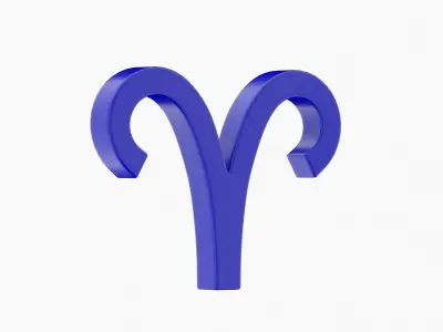 Zodiac Symbols - Full 3D model