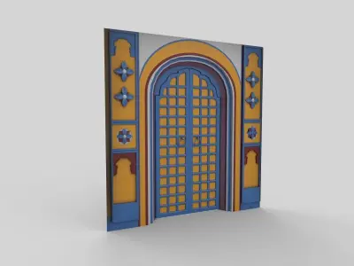 kedarnath gate 3D model