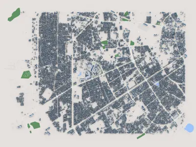 Doha City Qatar 3D model