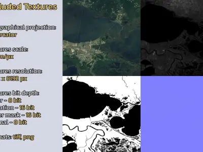 New Orleans United States City Landscape 3D Model 3D model