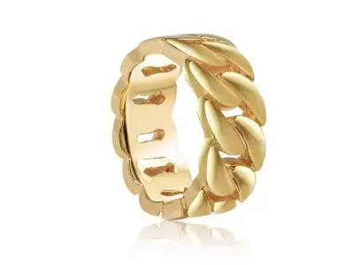 Cuba Chain Ring  3D print model