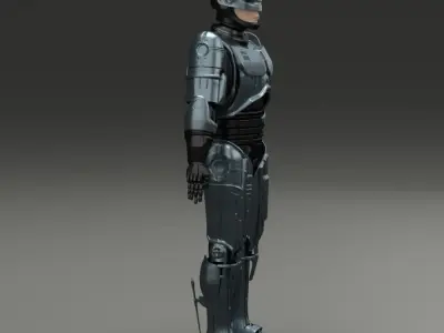 robocop 3D model