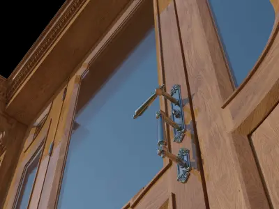 3D DOOR 3D model