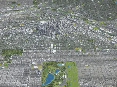 Denver 3D Model Pack