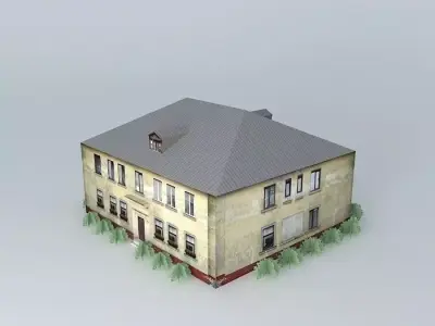 Riga Ieriku street 21 Free 3D model