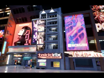 Urban Futurism 3D model