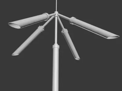 Suspension lights Spur Pendant  3D model