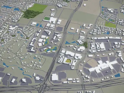 Frisco Low-poly 3D model