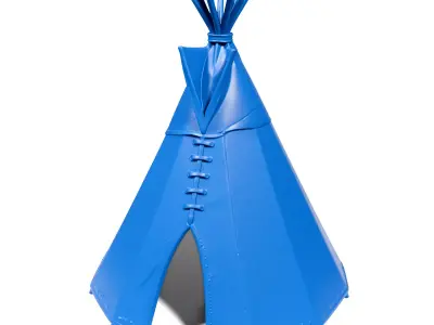 Indian Tepee 2 3D print model