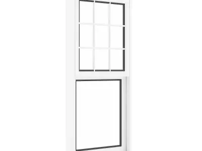 White Window 02 3D model