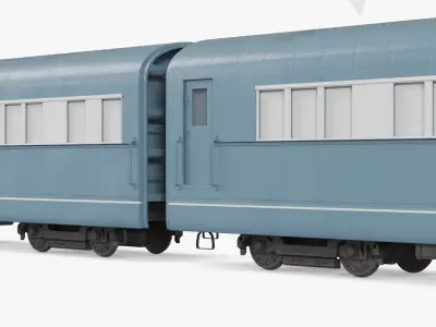  NYC Mercury Streamlined Coach Car 