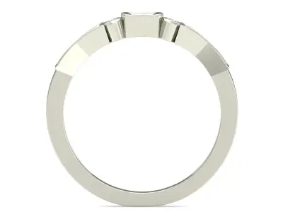 Women Ring  Render 3dm STL OBJ FBX Details 3D print model 337