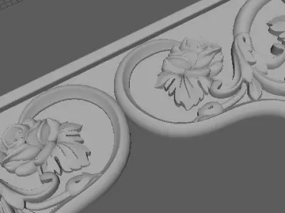 dekor ornament 3D model 184
