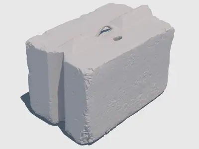 Another Concrete Block-3D Scan 3D model