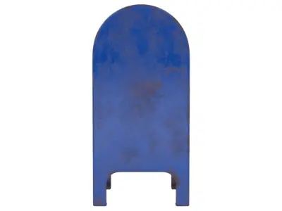 Post Box 2 Textured 3D model