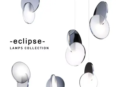 Eclipse wall sconce 3D model