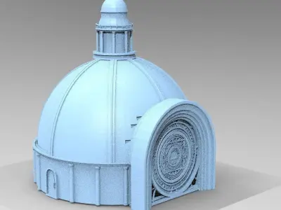 DR Strange Tower observatory 1  3D model