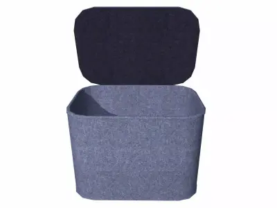 Container Bucket Low-poly 3D model