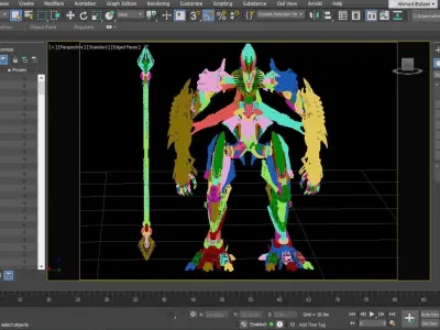 Transformers The Fallen High Quality Model  3D model