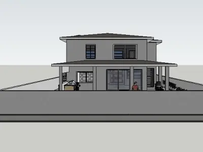 Modern House Design 3D model order