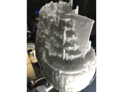 Minas Tirith Free 3D print model