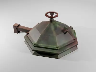 Underground Pipe Model  Low-poly 3D model
