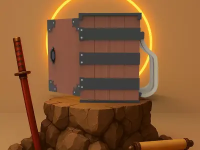 Nezukos Box Demon Slayer 3D print model