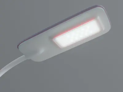 LED desk lamp 3D model