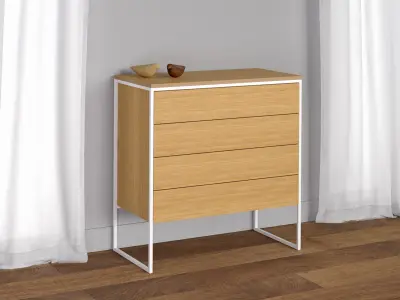 Cabinet SQ 3D model