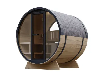 External Sauna  3D model