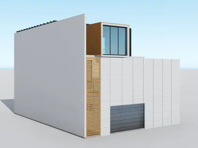 Modern House 13 3D model