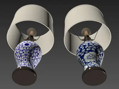 Table Lamp Rash 2 3D model