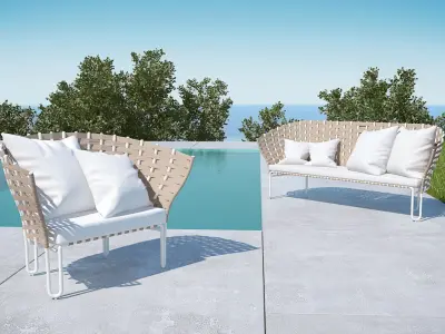 Archmodels vol 135 - outdoor sitting furniture 3D model