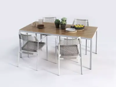 Nodi Armchair by Tribu 3D model
