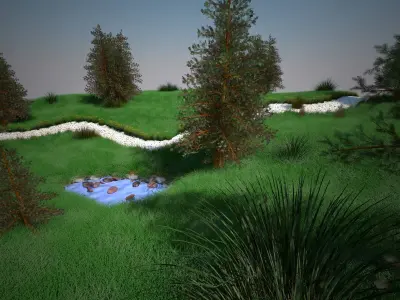 Landscape Model 01 3D model