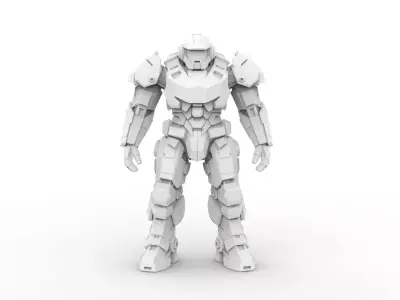 Sci-fi Armor 3D Printable 3D print model