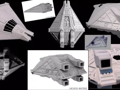 Narcissus Suttle 3D model