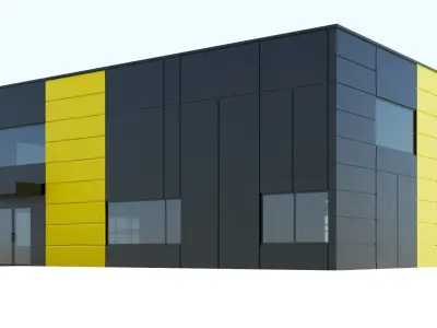 Medium Warehouse 3D model