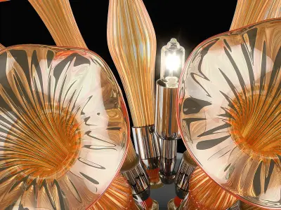 89165x Bardano Lightstar Sconce 3D model