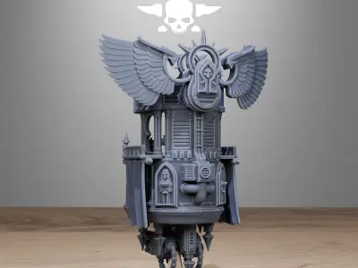 Vodalites Flying Throne 3D print model