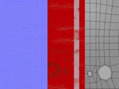 Low poly rocket 3d model ship Free 3D model