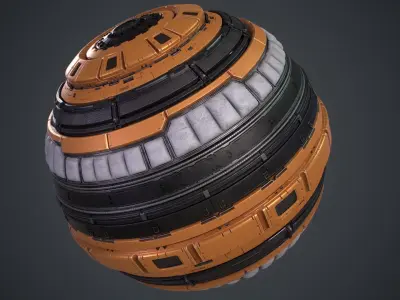 Scifi Trim Sheet Panels Texture Packs PBR Texture