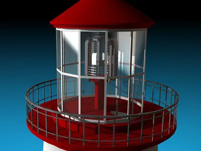 Lighthouse 3D model