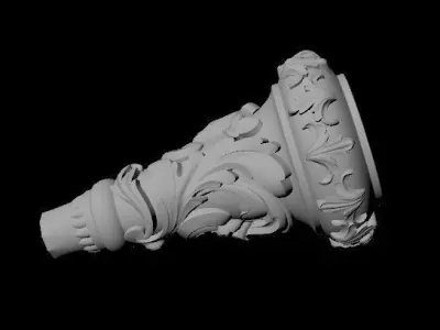 leg High quality 3d models for processing on a cnc machine  3D model 19