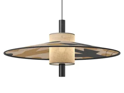 Forestier pendant lamp Thesee L 3D model